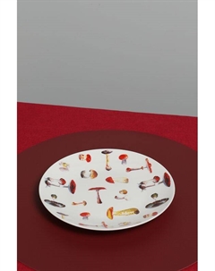 Тарелка десертная фарфоровая Funghetti Coincasa