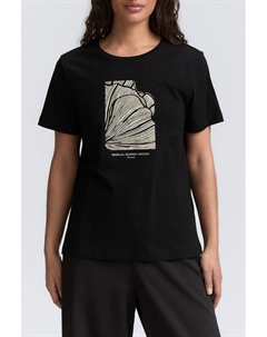 Футболка хлопковая с принтом Tom tailor