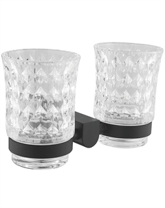 Стакан RG17H RG1722H двойной, черный Rose