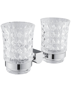 Стакан RG17 RG1722 двойной, хром Rose