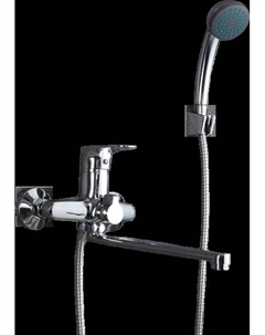 Смеситель с длинным изливом для ванны H702 F22702-B Frap