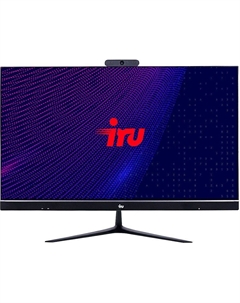 Моноблок IRU 23IM 23.8" 1920x1080, Intel Core i5-1035G4 1.1 ГГц, 8Gb RAM, 512Gb SSD, Intel Iris Plus, WiFi, BT, Cam, W11Pro, черный (1972077) Iru