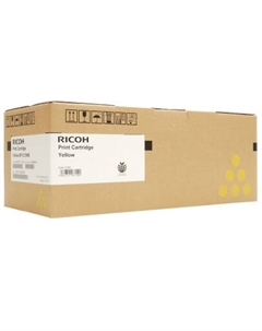Картридж лазерный Ricoh SP C352E/408218, желтый, 6000 страниц, оригинальный для Ricoh SPC352