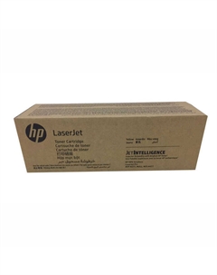 Картридж лазерный HP 827A/CF301AH, голубой, 32000 страниц, оригинальный для HP LaserJet Enterprise Flow M880, желтая коробка Hp