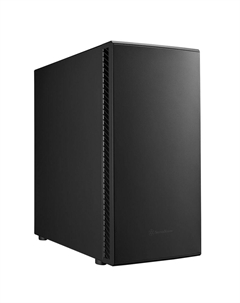 Корпус SETA Q1, SSI-EEB, Midi-Tower, 2xUSB 3.0, USB Type-C, черный, без БП (SST-SEQ1B) Silverstone