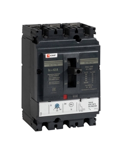 Выключатель автоматический EKF ВА-99C PROxima трехполюсный (3P/3П) 63А 36кА (mccb99C-100-63) Ekf