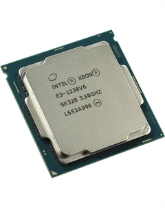 Процессор Xeon E3-1230v6, 3500MHz, 4C/8T, 8Mb, TDP-72 Вт, LGA1151, tray (CM8067702870650) Intel