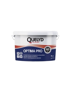 Клей для стеклообоев Optima Pro готовый 11 кг Quelyd
