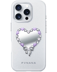 Чехол Mirror Series для iPhone 16 Pro Max, серый Pynana