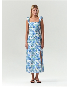 Сарафан макси с добавлением льна Emka