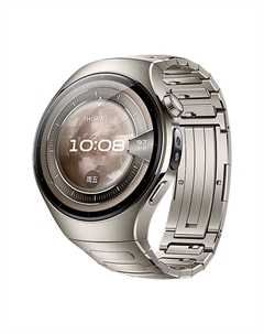 Умные часы Huawei WATCH 5 (CN), 46 мм, eSIM, серебристый/титановый