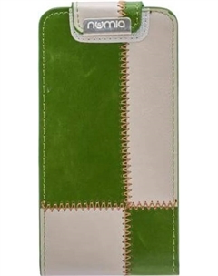 Чехол для Apple iPhone 5 5S 2in1 numia Flipstyle Grè1/4n-Белый Numia