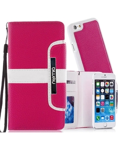 Чехол для Apple Iphone 5C Numia Bookstyle 2 в 1 Розовый Белый