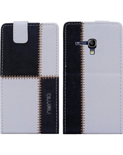 Чехол для Samsung Galaxy S3 Mini (i8190) раскладной стиль numia бело-черный Numia