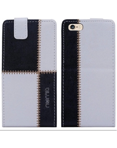 Чехол для Apple Iphone 6/6s Plus Numia Flipstyle бело-черный