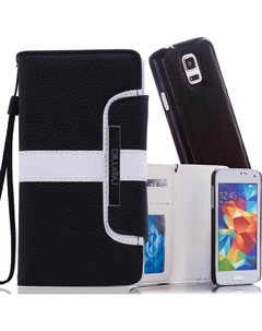 Чехол для Samsung Galaxy S4 (i9500) Numia Bookstyle 2 в 1 черно-белый