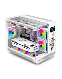 Системный блок AOC Assembly Machine E-sports, 16ГБ/1ТБ, i7-14700F, RTX 5060Ti 8 ГБ, белый Aoc