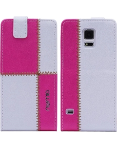 Чехол для Samsung Galaxy S5 SV G900F / G900H Numia Flipstyle бело-розовый