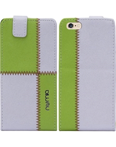 Чехол для Apple iPhone 6/6s Numia Flipstyle Белый-GrÃ1/4n