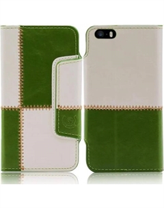 Чехол для Apple iPhone 5 5S numia book style, размер выкройки 1/4n, белый Numia