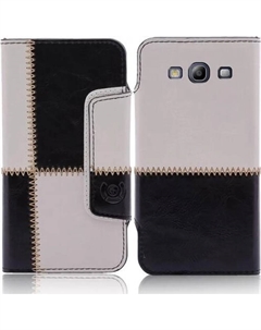 Чехол для Samsung Galaxy S3 (i9300) numia книжный узор, черно-белый узор Numia