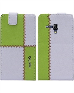 Чехол для Samsung Galaxy S3 Mini (i8190) numia Flipstyle Белый-GrÃ1/4n Numia