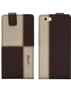 Чехол для Apple Iphone 6/6s Plus Numia Flipstyle Коричнево-бежевый