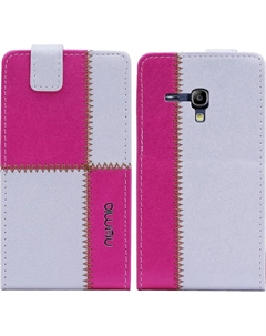 Чехол для Samsung Galaxy S3 Mini (i8190) numia флип стиль бело-розовый Numia