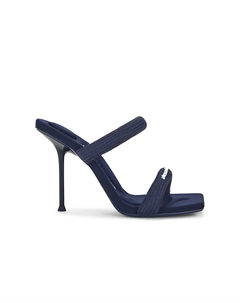 Сандалии на тубулярных ремешках Julie, uniform blue Alexander wang