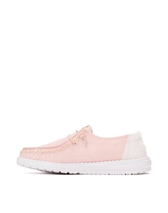 Слипоны Womens Wendy Bold Boho Slip-On Casual Shoe, светло-розовый Hey dude