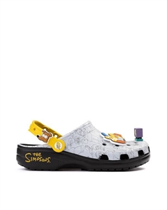 Сабо The Simpsons x Classic Clog, разноцветный Crocs