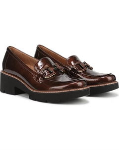 Туфли-лоферы на платформе Corrine от, коричневая искусственная лакированная кожа Naturalizer