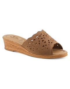 Сланцы на танкетке Estella, beige Spring step