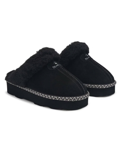 Тапочки на платформе Loki, black Bearpaw