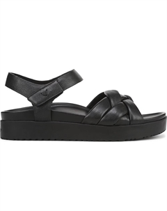 Сандалии на ремешках Rosa, black leather Vionic