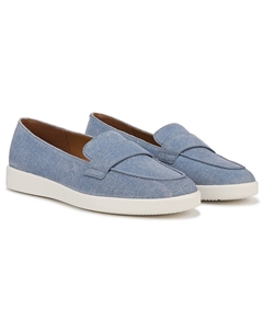 Туфли-лоферы Karis, denim blue suede Naturalizer