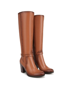 Сапоги выше колена на широком каблуке Kalina wide calf от, cider spice leather Naturalizer