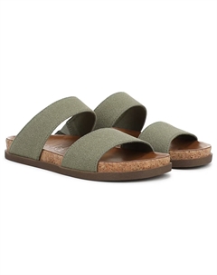 Шлепанцы на платформе Leah, sage green faux suede Blowfish malibu