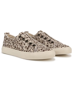 Слипоны, brown coastal whimsy canvas Blowfish malibu