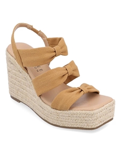 Santorynn эспадрильи на танкетке, tan Journee