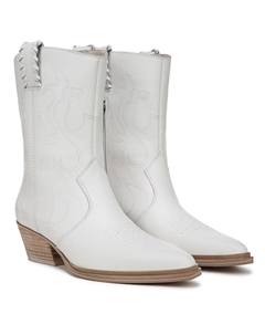 Западные сапоги Bianca, белая кожа Franco sarto