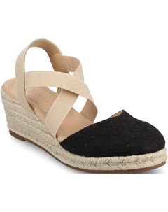 Эспадрильи на танкетке Ashlee, black Journee