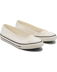Кеды балетки "Chuck Taylor All Star Dainty" от, white/black Converse