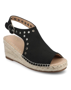 Эспадрильи на танкетке Crisie, black Journee