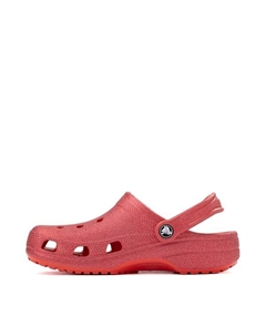 Сабо Classic Glitter Clog, цвет Cherry Red Crocs