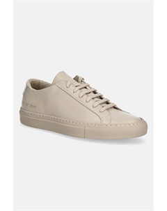 Кроссовки Original Achilles Low из кожи, бежевый Common projects