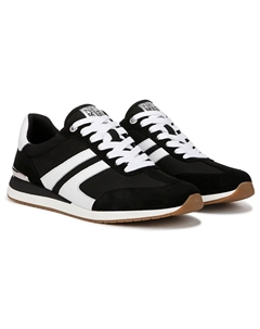 Кроссовки на шнуровке Lorena, черный текстиль и замша Naturalizer