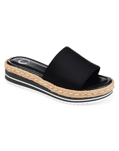Эспадрильи-слайды Rosey, черный Journee