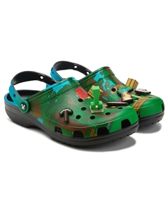 Классические шлепанцы Minecraft, multi Crocs