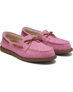 Оригинальные легкие туфли ботинки с 2 глазками, rosebloom chambray Sperry